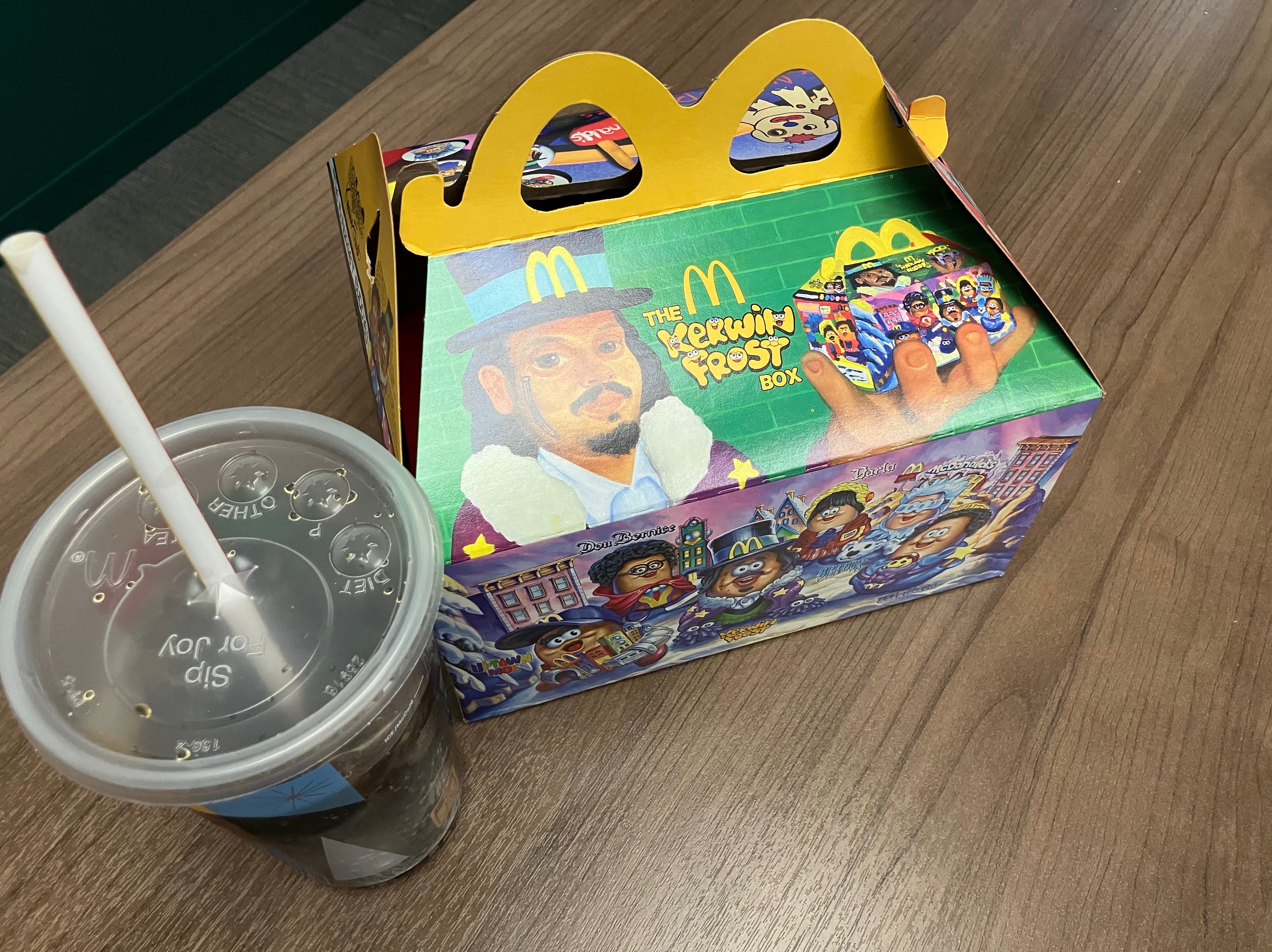 I bought the Kerwin Frost McDonalds Happy Meal. Plus, why Frost is